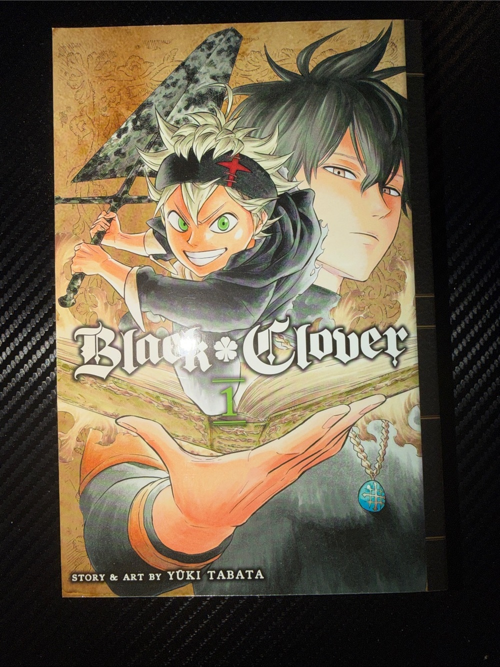 Black Clover Vol. 1 Manga Paperback - Black, Green Accents
